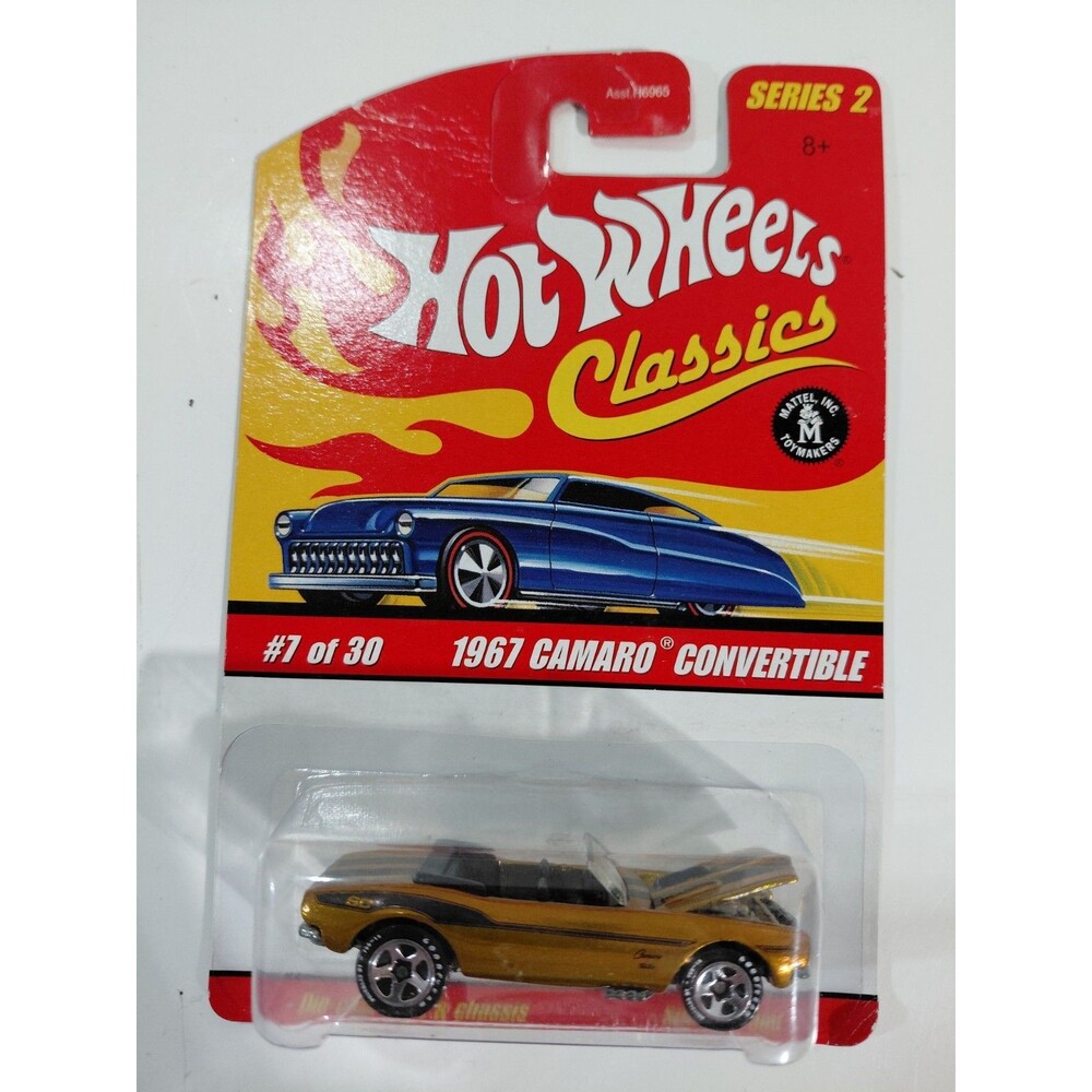NIP Hot Wheels Classics Series 2 1:64 Die Cast 1967 Chevrolet Camaro Convertible